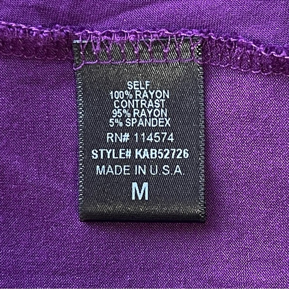 Pleione Purple Blouse - Picture 5 of 6